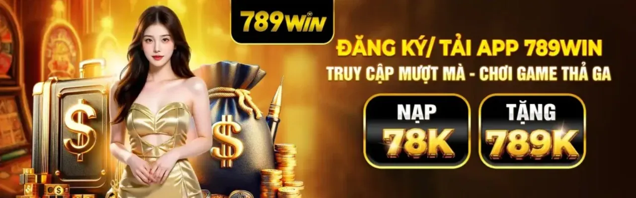 Hình ảnh banner blog 789bets Nổ Hũ với trò chơi slot game sôi động